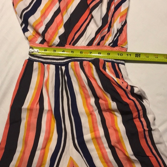 NWOT Strapless colorful summer jumpsuit - Picture 7 of 8